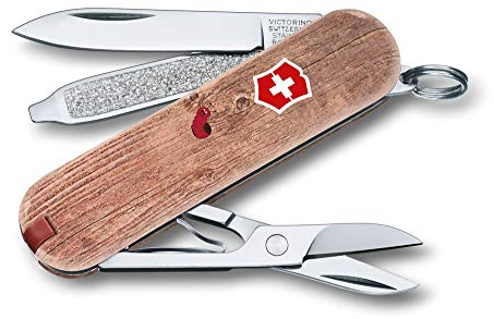 Victorinox Erwachsene Taschenmesser Taschenmesser Classic, 58mm, Woodworm, Keine Angabe, Keine Angabe, 0.6223.L1706