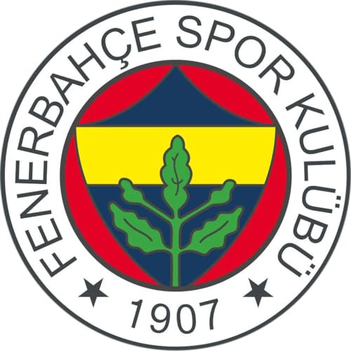 Fenerbahce Runde Tortenaufleger 20CM - Geburtstag Tortenbild Zuckerbild Tortenplatte Oblate Kuchenzuckerplatte
