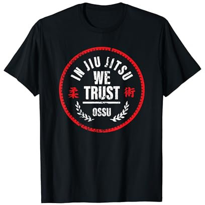 T-Shirt - Brazilian Jiu-Jitsu BJJ WE TRUST IN Jiu Jitsu T-Shirt