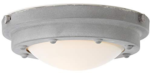 Brilliant Mistral Deckenleuchte Wandleuchte 29cm grau Beton Industrial Look Glas, 1x E27 geeignet für Normallampen bis max. 40W