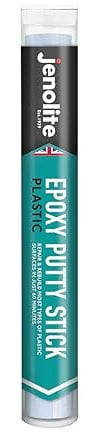 JENOLITE- Kit de résine époxy pour la réparation des matières plastiques. Pâte à modeler époxy entièrement durcie en 2-3h. Contenu : 112g