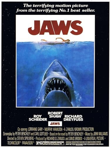 Jaws - Poster cm. 30 x 40
