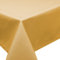 Tischdecke Fleckschutz Lotus Effekt Garten LEINEN Optik bügelfrei oval 160x220 cm abwaschbar Uni (Gelb)