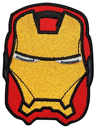 Iron Man Super Hero Movie Iron On Patch Sew On Patch Embroidered Patch/Badge for Clothes Shirts Jeans etc