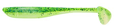 Balzer Shirasu Z-Shad Zander Shads - 3 Gummifische, Größe/Gewicht/Farbe:12.5cm / 9g / Lemon Pepper