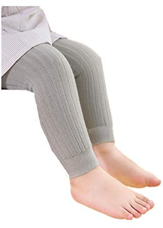 Fliegend Collants Polaires Bébé Enfants/Filles Collants Doublés/Leggings Collants Tricotés pour Tout-Petits/ Chaussettes Hiver pour Bébé Enfants 75-85cm