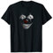 Clown Gesicht Maske Kostüm Lustig Joker Red Rose T-Shirt
