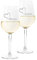 Colorfamily Coppia Calici Personalizzati Set da 2 calici Vino Personalizzati con Nome Innamorati - Bicchiere in Vetro 500 ml