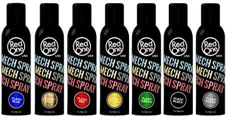 Redone Friseur Magic Colors Haarspray für farbig buntes Haar - 100ml - Color Haar Farbspray zum Verkleiden & Schminken für Karneval, Halloween & Motto-Party - Auswaschbar (Flash Hot Pink)