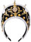 GRACEART Anne Boleyn Hut Kopfbedeckung elisabethanische Kopfbedeckung Tudor Coronet Haubenhut (Stil 8)