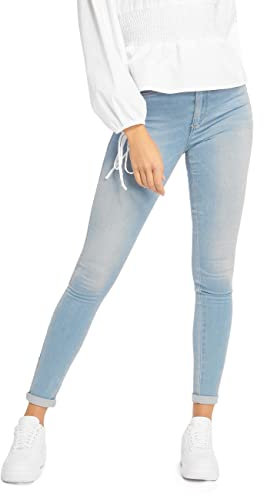 ONLY Damen Hight-Waist Jeans Hose ONLRoyal Life 15169037 Light Blue Denim L/34