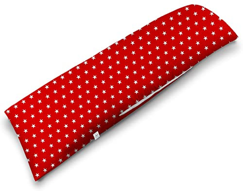 ekmTRADE Seitenschläferkissen 40x145cm Langkissen ergonomisches Schlafkissen, erholsamen Schlaf optimale Druckentlastung, Körperanpassung, für Schwangere, Stillende & Allergiker (11, Kissen mit Bezug)