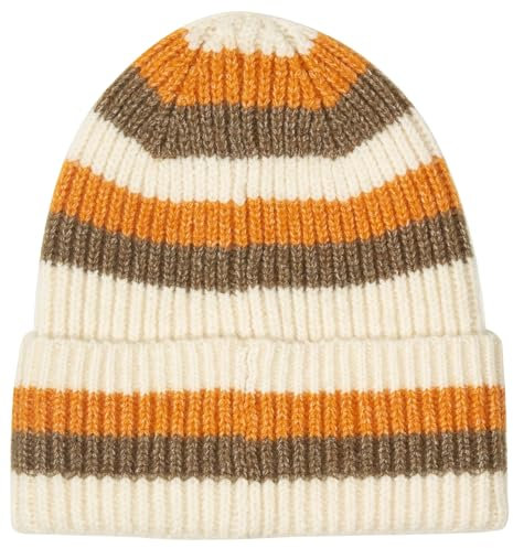 Levi's Herren & Unisex Essential Ribbed Batwing Beanie, Off White, UN