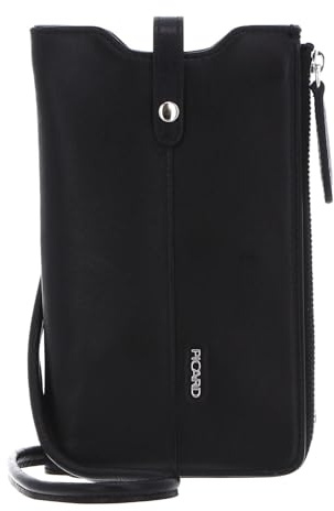 Picard Leder Handytasche Umhängetasche Spirit 1 Smartphone Bag Black schwarz