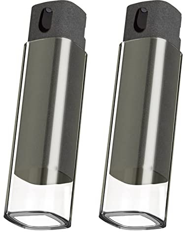 Empty Portable Screen Cleaner Kit 2PCS 10ml Reusable Screen Cleaner 3-in-1 Fingerprint-Proof Spray Bottle Tool and Microfiber Cloth for Phone,Laptop,Tablet,TV, Monitor,Car Screens