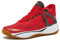 AND1 Turnaround Herren Basketballschuhe, Indoor- oder Outdoor-Basketball-Sneaker für Herren, Straße oder Platz, Größen 40-44, Rot/Schwarz, 13.5 Women/12 Men