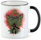 T-Nerds - Watercolor Master Chief - Tasse Mug Kaffeetasse Teetasse - Schwarz