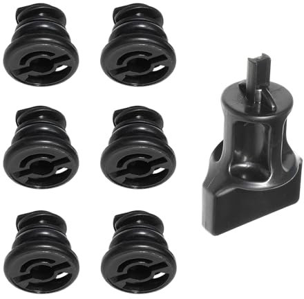 lcyen Ölablassschraube für VW 06L103801 Ölablassschrauben mit Werkzeug zum Entfernen der Ölablassschraube für Volkswagen 1.8L 2.0L Benzin Ersatz für Audi Golf Passat Ersetzen (6 Stück)