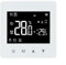 Besttoolifes Termostato inteligente WiFi controlador de temperatura para caldera de gas, sistema de calefacción del hogar, pantalla táctil programable, funciona con pilas con función anticongelante de