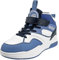 HSNA Basketball-Schuhe für Kinder Turnschuhe Jungen Sneaker Mädchen (Blau und Weiß 34 EU)