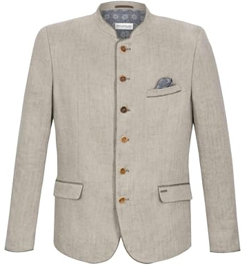 Stockerpoint Herren Trachtensakko Adriano I Größen 44-60 I Traditionelles & hochwertiges Sakko mit Rückenschlitz I Perfekt für Trachten & Festlichkeiten