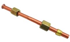 Air Compressor Exhaust Tube, 6mm Thread Diameter x 20cm Replacement Aluminum Tubes, Compressor Accessories