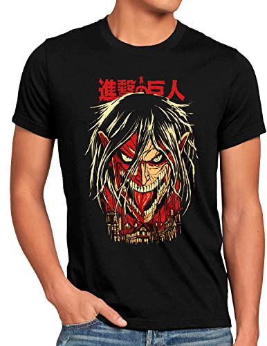 A.N.T Break The Wall Herren T-Shirt Attack Anime Japan Manga on Titan AOT
