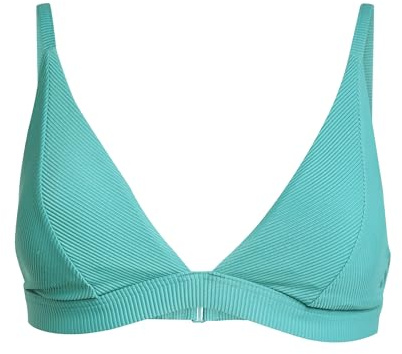 adidas Women's Iconisea Ribbed Padded Triangle Bikini Top