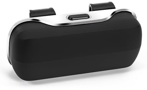 Vinuwu Support de lunettes pour visière de voiture, support universel pour lunettes de soleil, organisateur de lunettes, étui à lunettes de voiture, Noir , taille unique