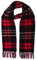 MayTree Kaschmir-Schal für Damen und Herren - Weicher Wollschal aus 100% Kaschmir, kariert, 180 x 30 cm - Luxuriöser Winter-Schal - Tartan Rot