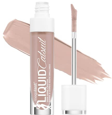 WET N WILD MegaLast Liquid Catsuit High-Shine Lipstick - Caught You Bare-Naked