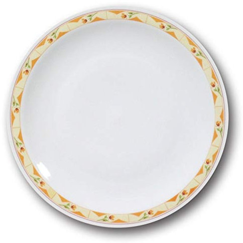 6 flache Teller Souvenir – Durchmesser 26 cm