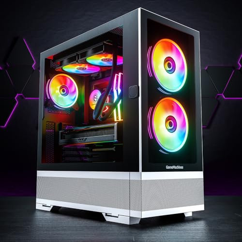 GameMachines Element Snow Edition - Gaming PC - Intel Core i7 14700KF - NVIDIA GeForce RTX 4060 Ti - Wasserkühlung - 1000GB M.2 SSD - 32GB RGB DDR4 - WLAN - Windows 11 Pro