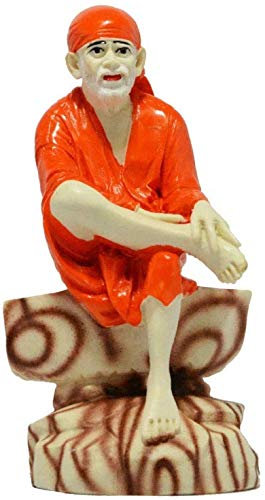 Sahishnu Online & Marketing Mini-Statue, Sai Baba für Zuhause / Auto