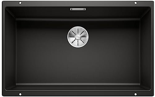 BLANCO 526001 SUBLINE Silgranit, Negro, 700mm