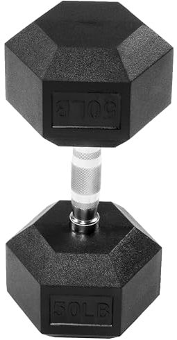 Fitvids Unisex-Erwachsene HEX Hanteln, Schwarz