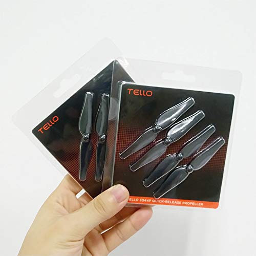 WEUYUY More and More Wang 8 Stück/2 Set Original DJI Tello-Propeller 3044P Schnellwechsel-Propeller für Tello-Drohnen-Ersatzteile