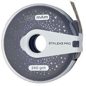 ATClux - Rollo de lima de uñas desechable (6 m, grano 240)