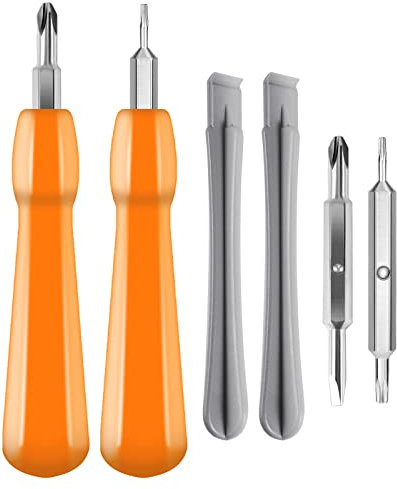 AIEX 2 Set Ring Doorbell Screwdriver Tool, Industrial S2 Steel Double-Ended Ring Screwdriver Tool for Battery Change and Password Reset, Fit Video Doorbell, Video Doorbell 2, Pro and Elite