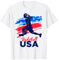 Damen Basketball USA Support Team Shirt Basketball Liebhaber T-Shirt