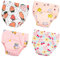 Töpfchentrainingsunterwäsche Mädchen 2T, 3T, 4T, Kleinkind-Unterwäsche für Babys und Mädchen, 4 Stück (as3, age, 6_years, regular, Rosarot)