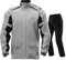 IRON JIA’S Regenanzug Herren Motorrad Regenjacke Wasserdichter Winddicht Atmungsaktiver Reflektierender mit Kapuze mit Reißverschluss Hochwertige Outdoor Regenmantel-Grau-XL