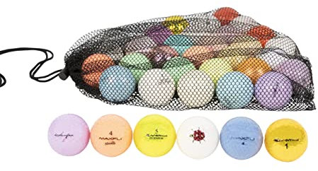 Clean Green Golf Balls Crystal Recycled & Used Golfbälle Großartige recycelte Golfbälle – enthält verschiedene Marken wie Volvik Golfbälle und mehr – gebrauchte farbige Golfbälle und Damen-Golfbälle