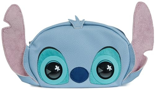 Purse Pets, Disney Stitch Handtasche für Mädchen mit über 30 Sounds und Reaktionen, interaktives Spielzeug, Umhängetasche, Spielzeug für Mädchen, 4+ Jahre