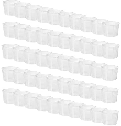50 x Käseform 8.2 x 6.8cm – Variationen | Kunststoff-Käseform | Korb für Käse