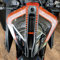 Resin Bike Adesivi Moto Compatibile con Ktm 1290 Super Duke R 2022-2023. Protezione Moto Fanale da Urti e Graffi. Coppia di Adesivi 3D Resinati Made in Italy