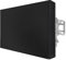 MaxAwe Cubierta de TV de 60 - 63 para exteriores, 58 x 37 x 5 pulgadas (148 x 95 x 14 cm), cubierta de TV para exteriores, resistente a la intemperie, universal, protector de pantalla negro