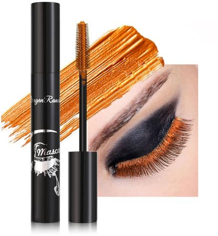  GL-Turelifes Bunte Mascara Sensationelle Mascara Charming, Grenzenlose Länge, Volumen, Flex Tower Pinsel, Dicke lange Wimpern Wasserdicht und wischfest Augen Make-up (#06 Bronze, 10g)