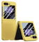 EASSGU Coque en Silicone Adaptée pour Samsung Galaxy Z Flip6 / Samsung Galaxy Flip 6 2024 (6.7 inches), Étui de Téléphone Résistante Aux Chutes et Aux Rayures - Jaune
