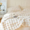 YeyeCyrilze 100 * 160cm Bubble Decke Fellimitat Decke Kuscheldecke Flauschig Flauschige Decke Fluffy Blanket Bubble Decke FüR Bett Sofa Kuscheldecke Casual Decke